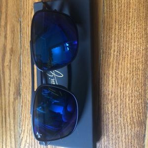 Maui Jim, blue Hawaii kaupo gap, matte blue